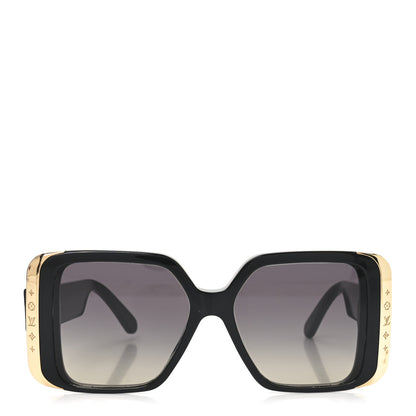 Louis Vuitton Acetate LV Moon Square Sunglasses Z1664W Black 2 of 8