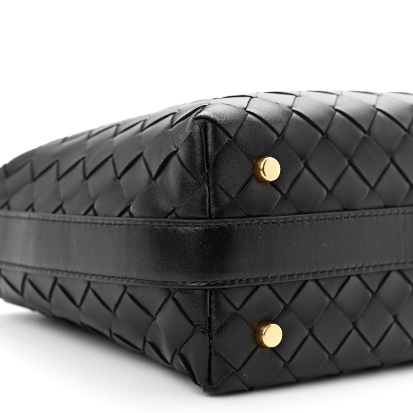 Calfskin Nappa Intrecciato Mini Wallace Black