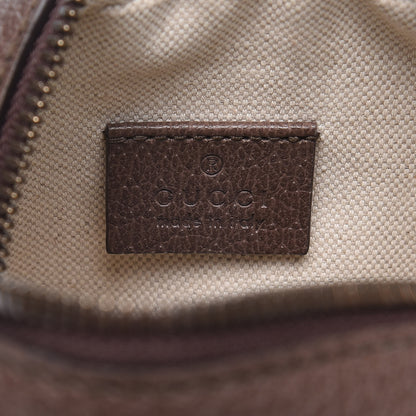 Gucci GG Supreme Monogram Web Mini Ophidia Messenger Brown 7 of 9