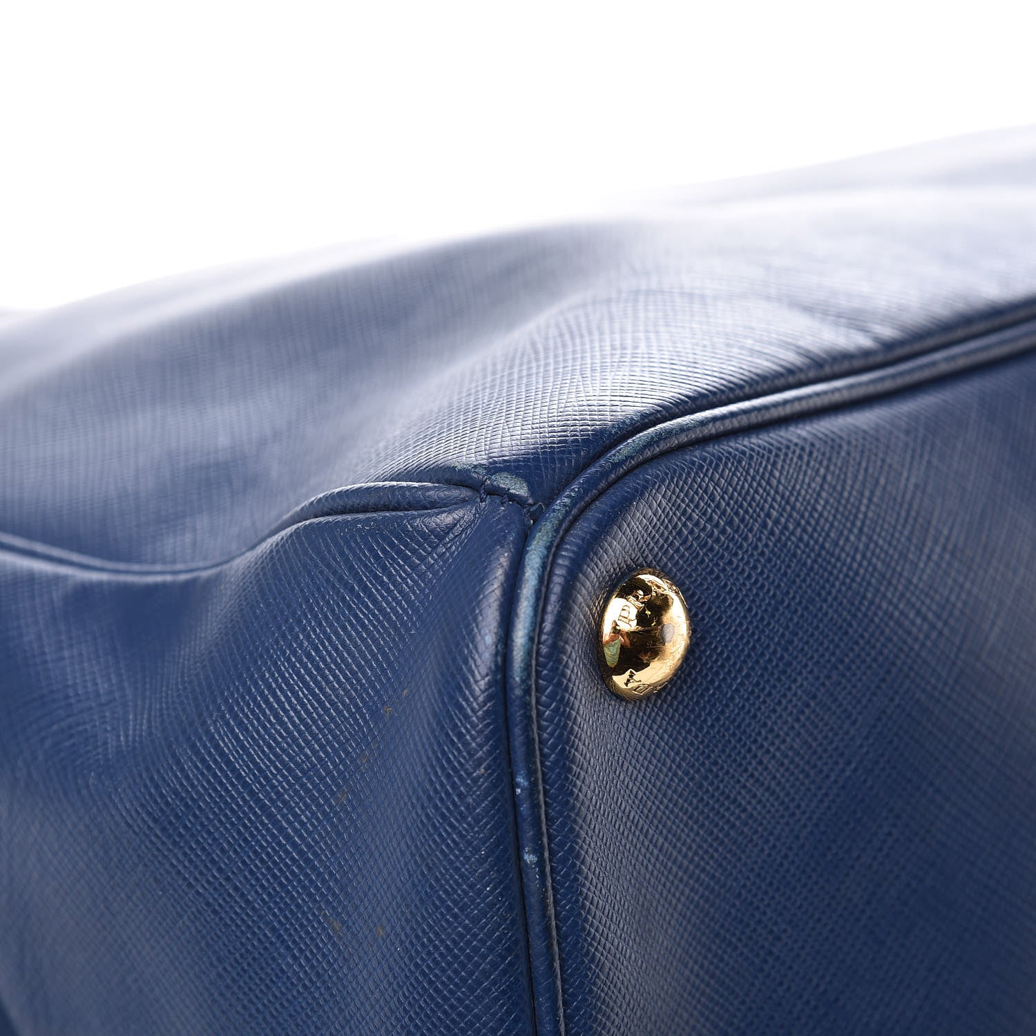 Prada Saffiano Lux Extra Large Galleria Double Zip Tote Bluette 12 of 21