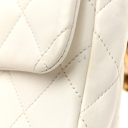 Chanel Lambskin Quilted Small CC Funky Town Flap White 11 of 12