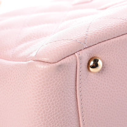 Chanel Caviar Quilted Petit Timeless Shopping Tote PTT Pink 8 of 12