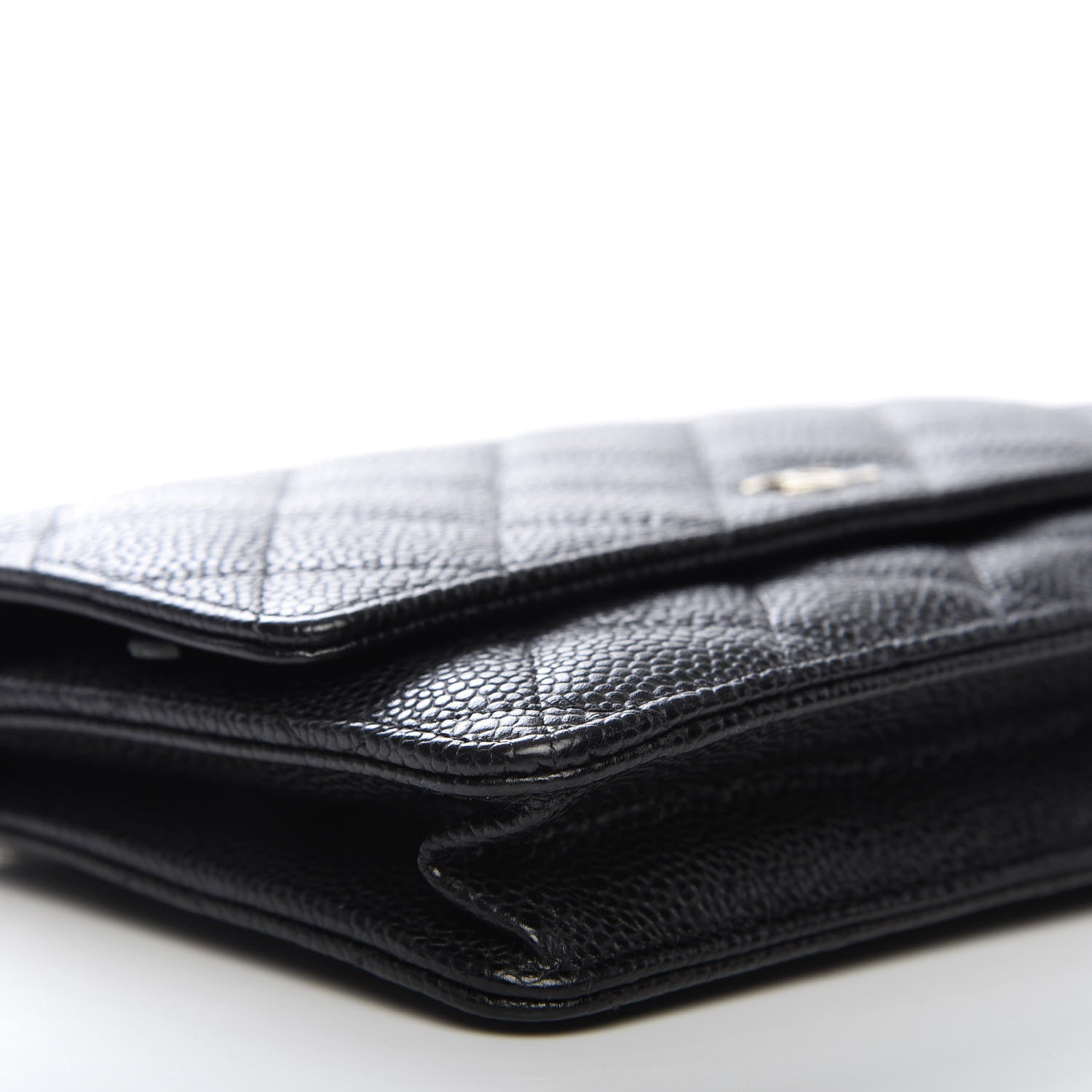 Chanel Caviar Quilted Wallet On Chain WOC Black 6 of 10
