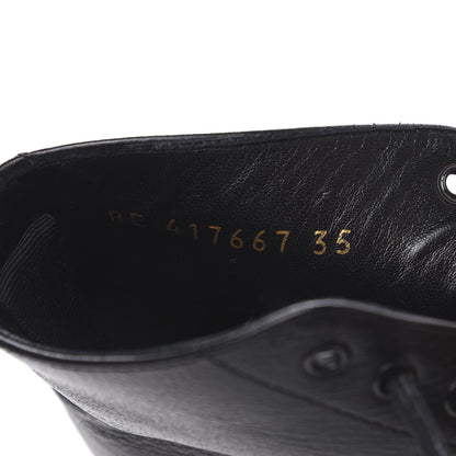 Saint Laurent Smooth Calfskin Ankle Boots 35 Black 8 of 8