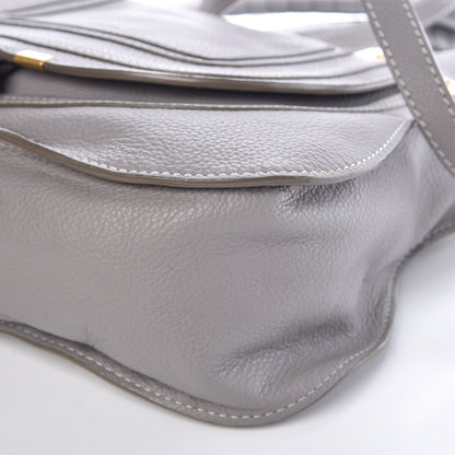 Chloe Calfskin Medium Marcie Satchel Cashmere Grey 8 of 8