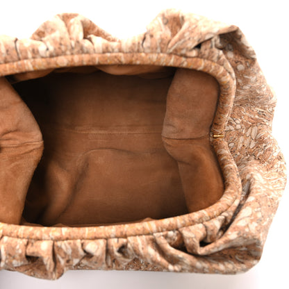 Bottega Veneta Cork The Pouch Oversized Clutch Natural 5 of 11