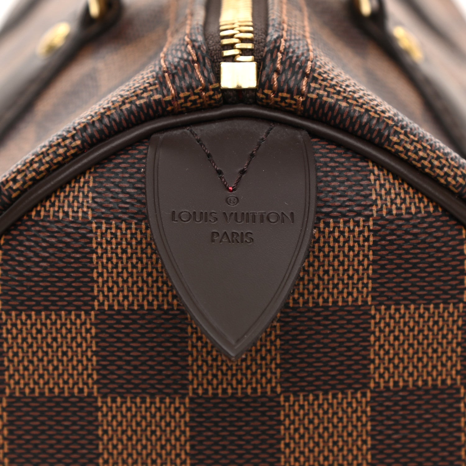 Louis Vuitton Damier Ebene Speedy 25 6 of 10