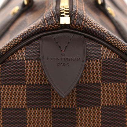 Louis Vuitton Damier Ebene Speedy 25 6 of 10