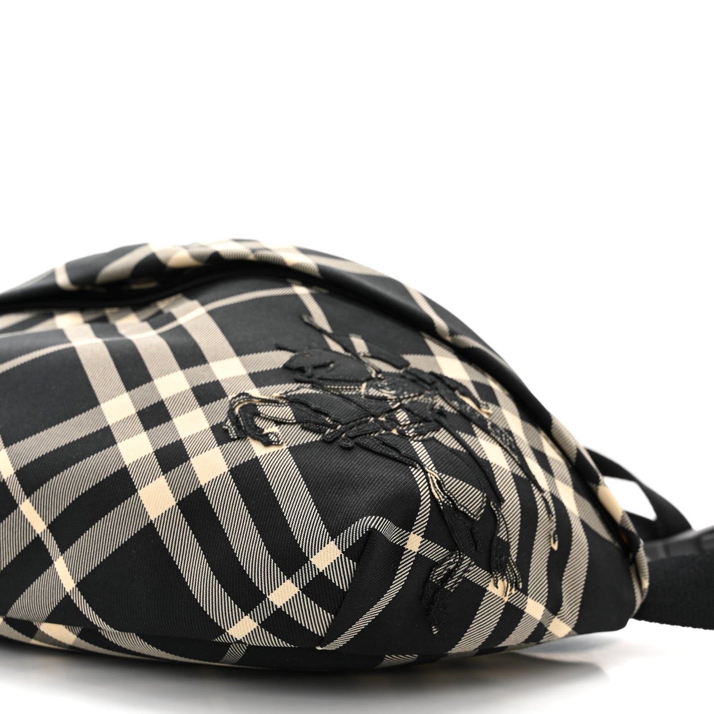 Check Essential Belt Bag Black Calico