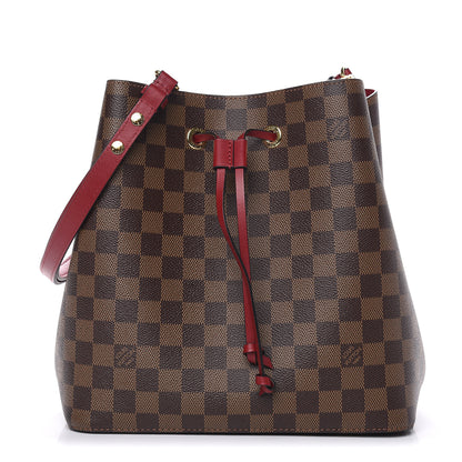 Louis Vuitton Damier Ebene Neonoe MM Cherry Berry 1 of 9