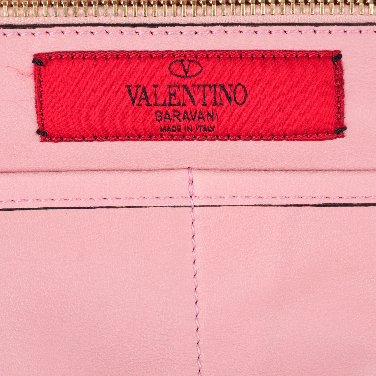 Valentino Garavani Vitello Medium Rockstud Tote Pop Gardenia 6 of 7