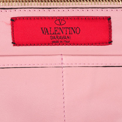 Valentino Garavani Vitello Medium Rockstud Tote Pop Gardenia 6 of 7