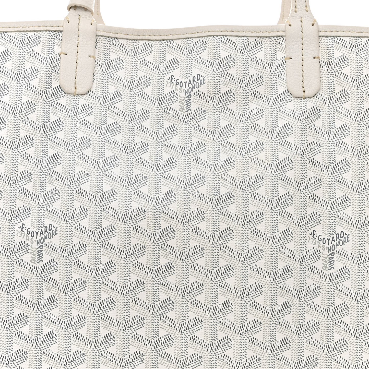 Goyardine Saint Louis PM White