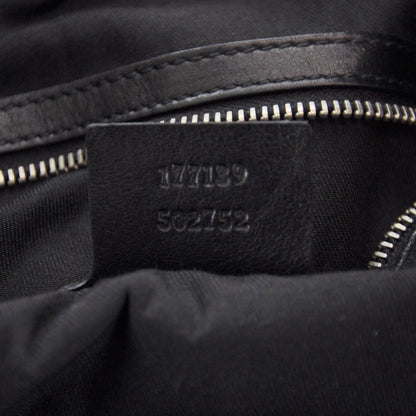 Gucci Monogram Medium Indy Hobo Black 9 of 10