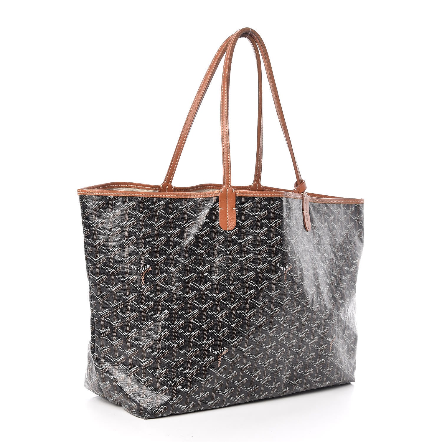 Goyard Goyardine Saint Louis PM Black Gold 4 of 13