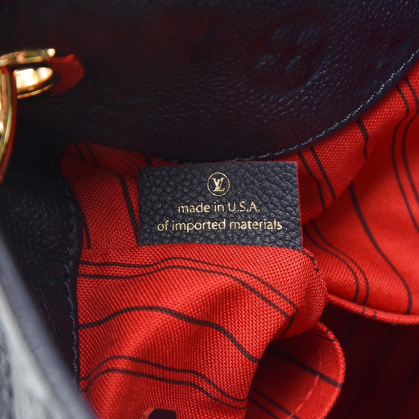 Empreinte Artsy MM Marine Rouge