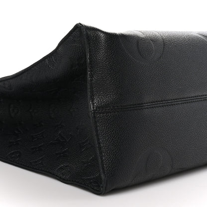 Louis Vuitton Empreinte Monogram Giant Onthego GM Black 7 of 10