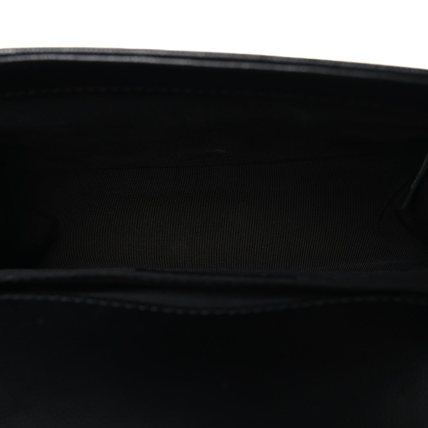 Caviar Quilted Small Boy Flap Black