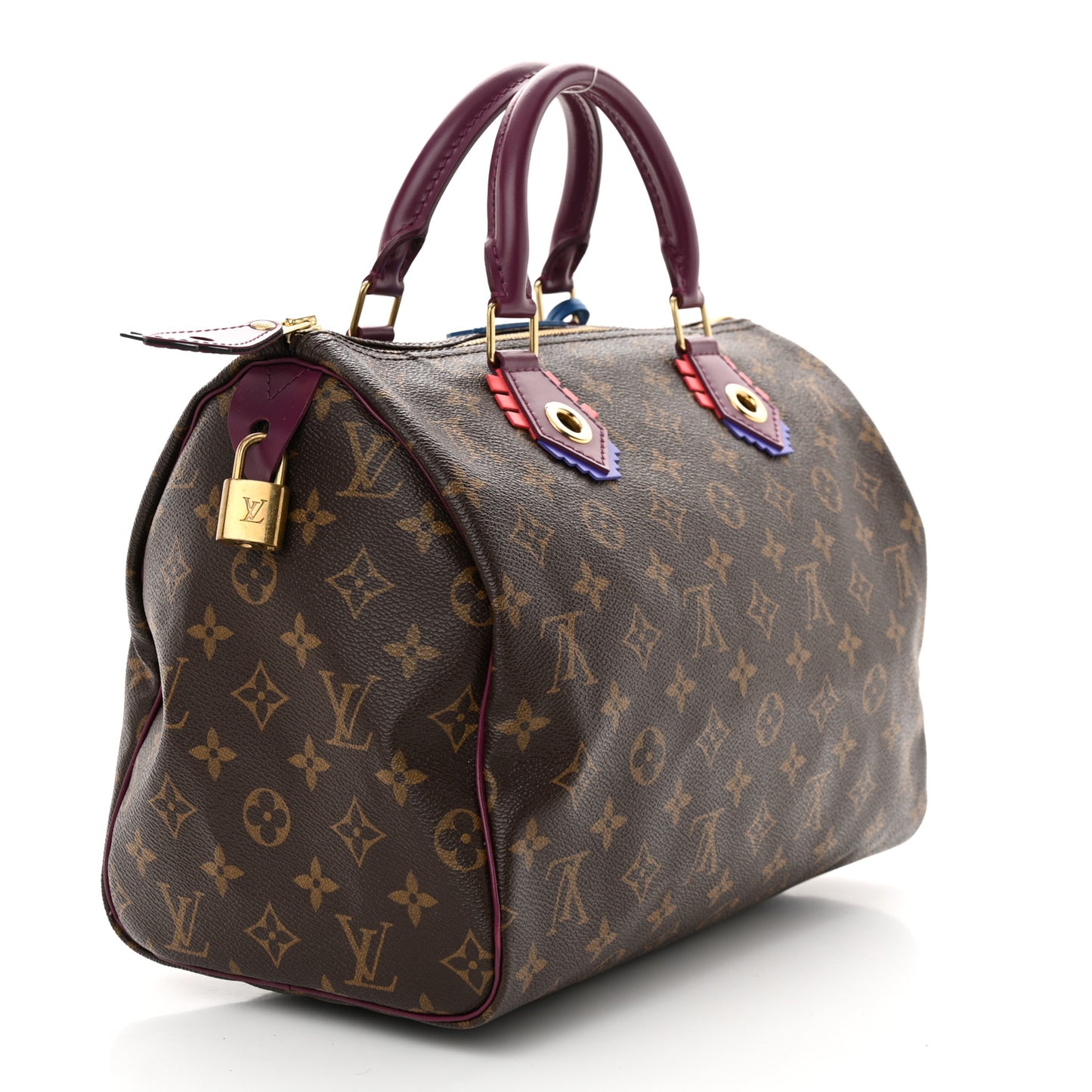 Monogram Totem Speedy 30 Magenta