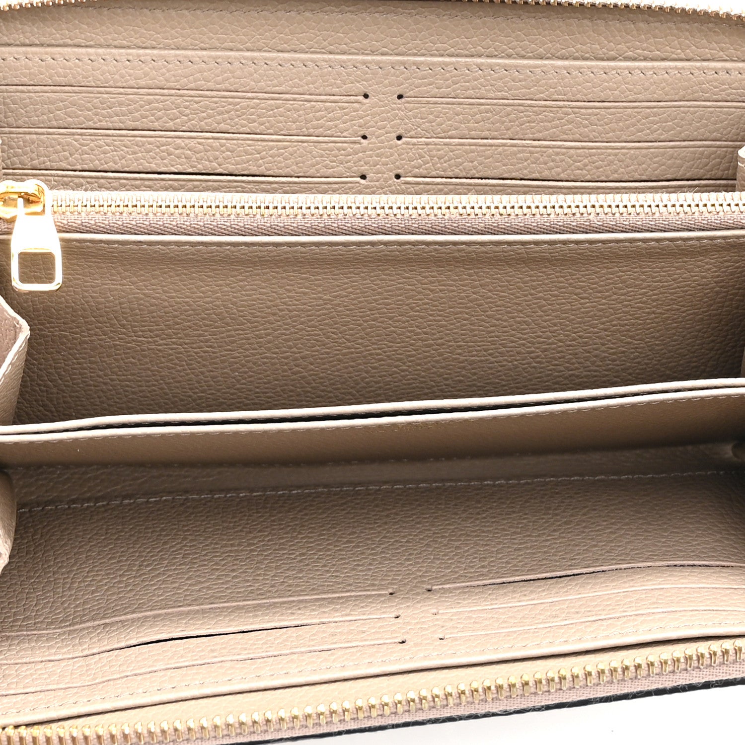 Louis Vuitton Empreinte Monogram Giant Zippy Wallet Tourterelle Creme 5 of 8