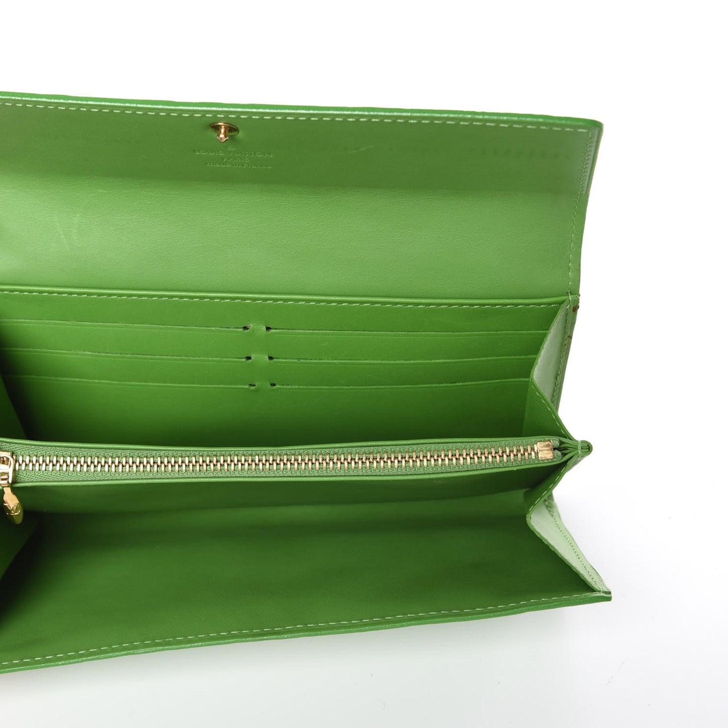 Vernis Sarah Wallet Vert Tonic