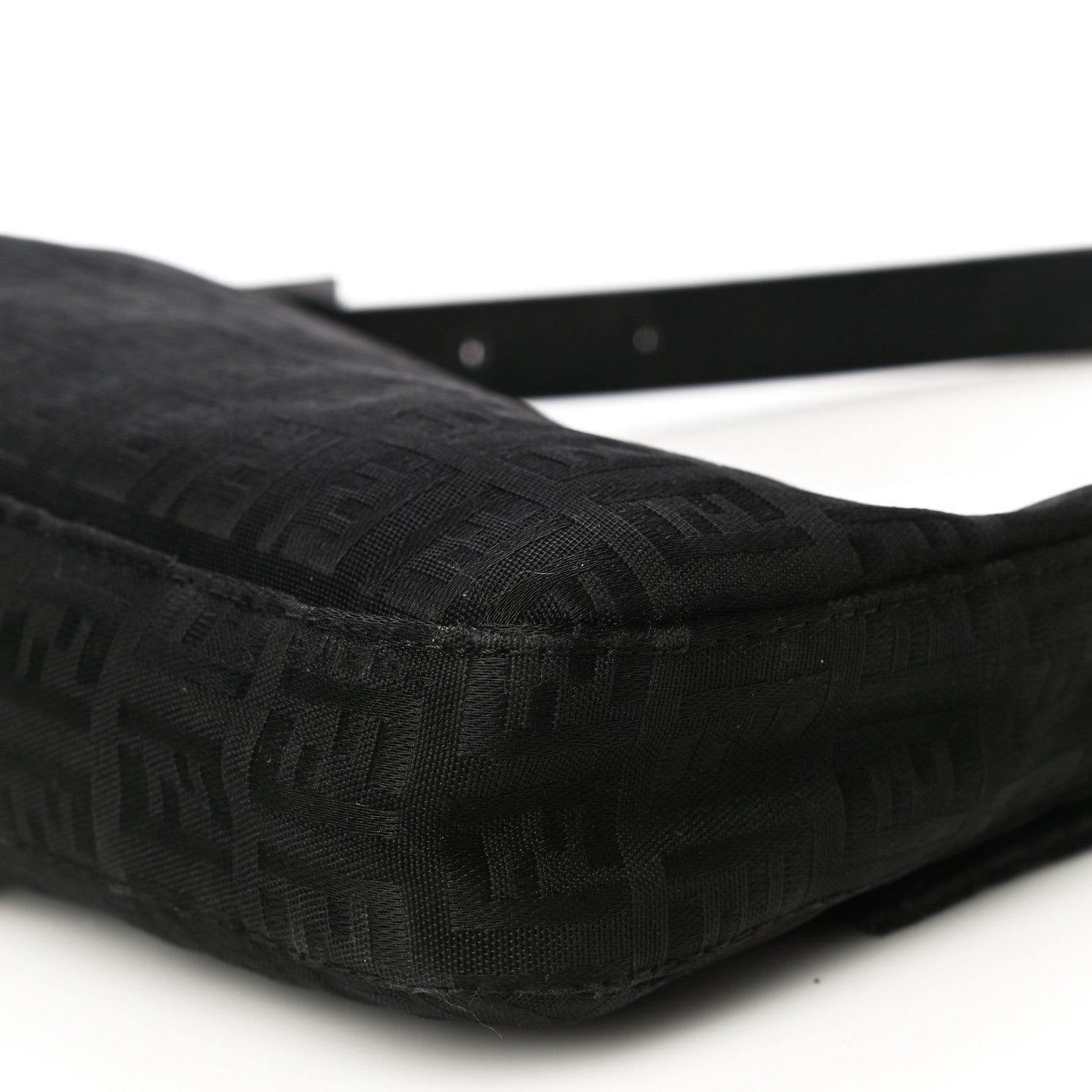 Fendi Zucchino Baguette Black 9 of 17