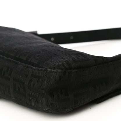 Fendi Zucchino Baguette Black 9 of 17