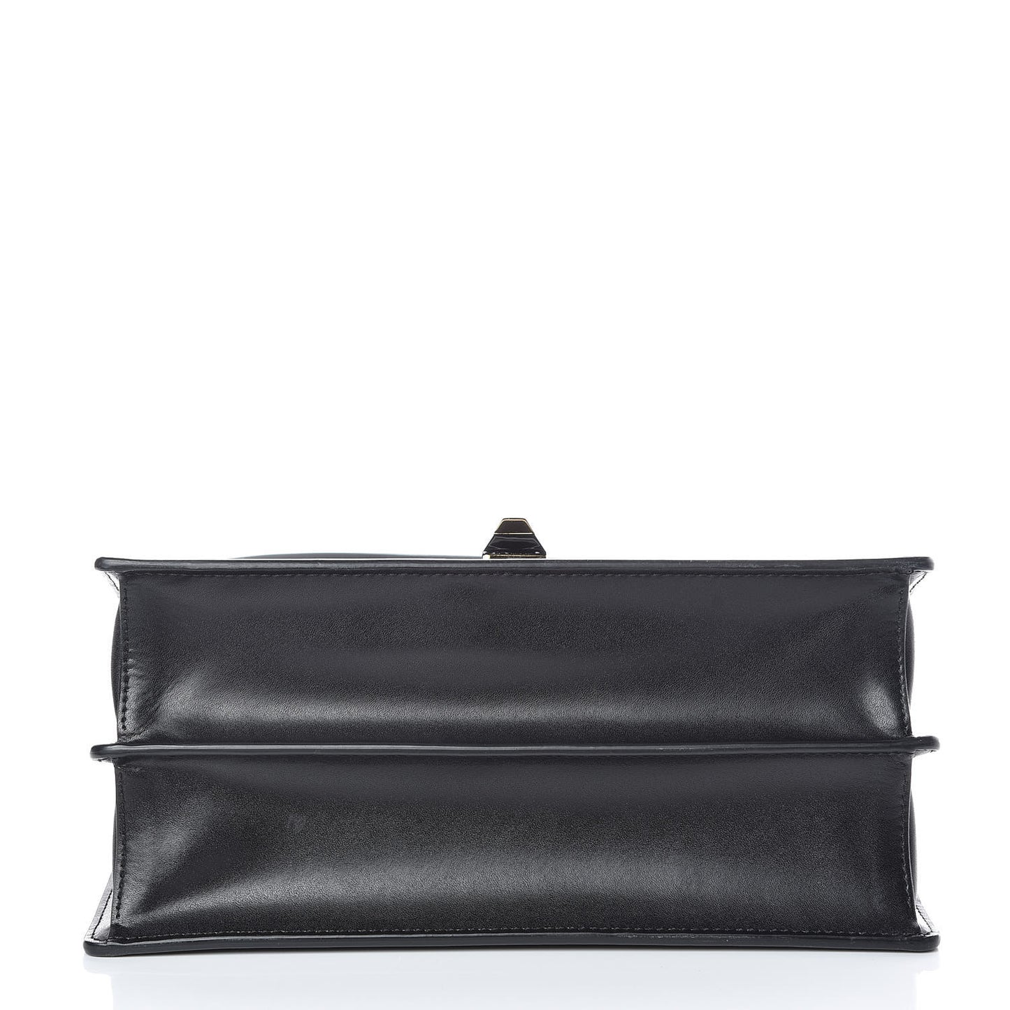 Vitello Liberty Bi-Color FF 1974 Embossed Kan I Shoulder Bag Black Maya