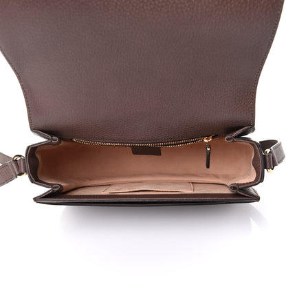 Gucci GG Supreme Monogram Web Small Ophidia Flap Messenger Bag Brown 5 of 12