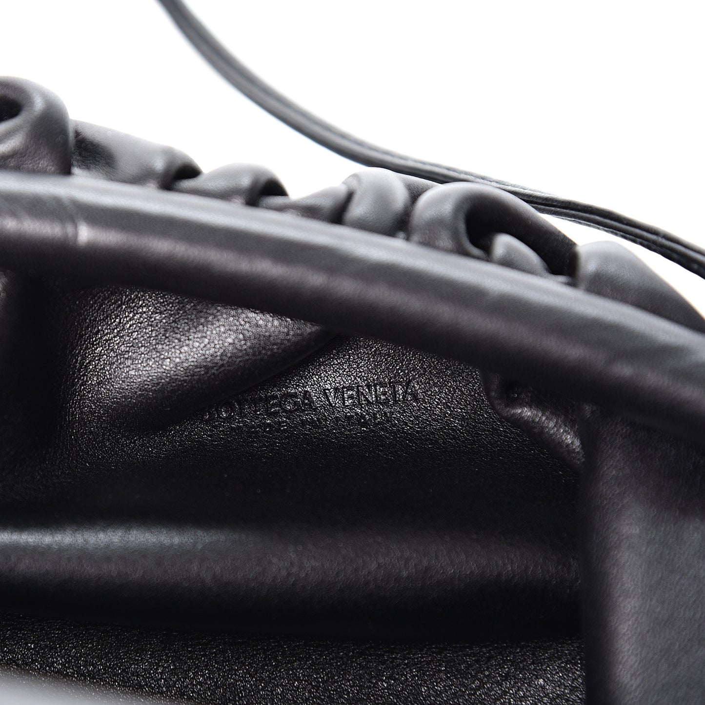 Butter Calfskin The Mini Pouch Black