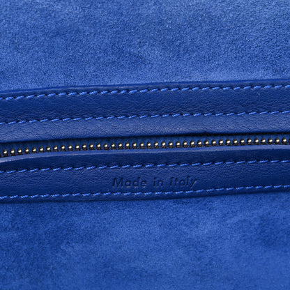 Celine Supple Calfskin Medium Phantom Luggage Royal Blue 6 of 18