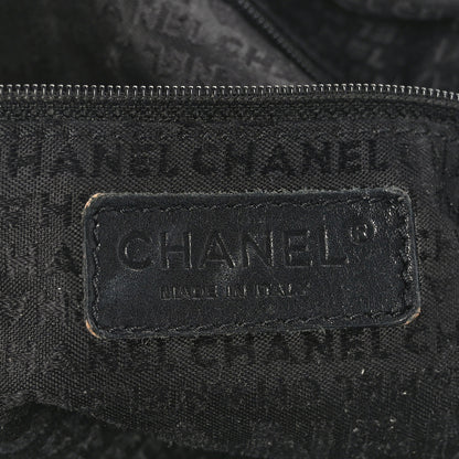 Chanel Calfskin Square Stitched Tassel Bag Black 6 of 9