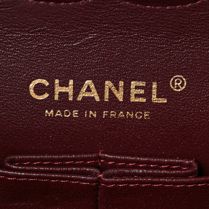 Chanel Lambskin Quilted Medium Double Flap Black 6 of 8