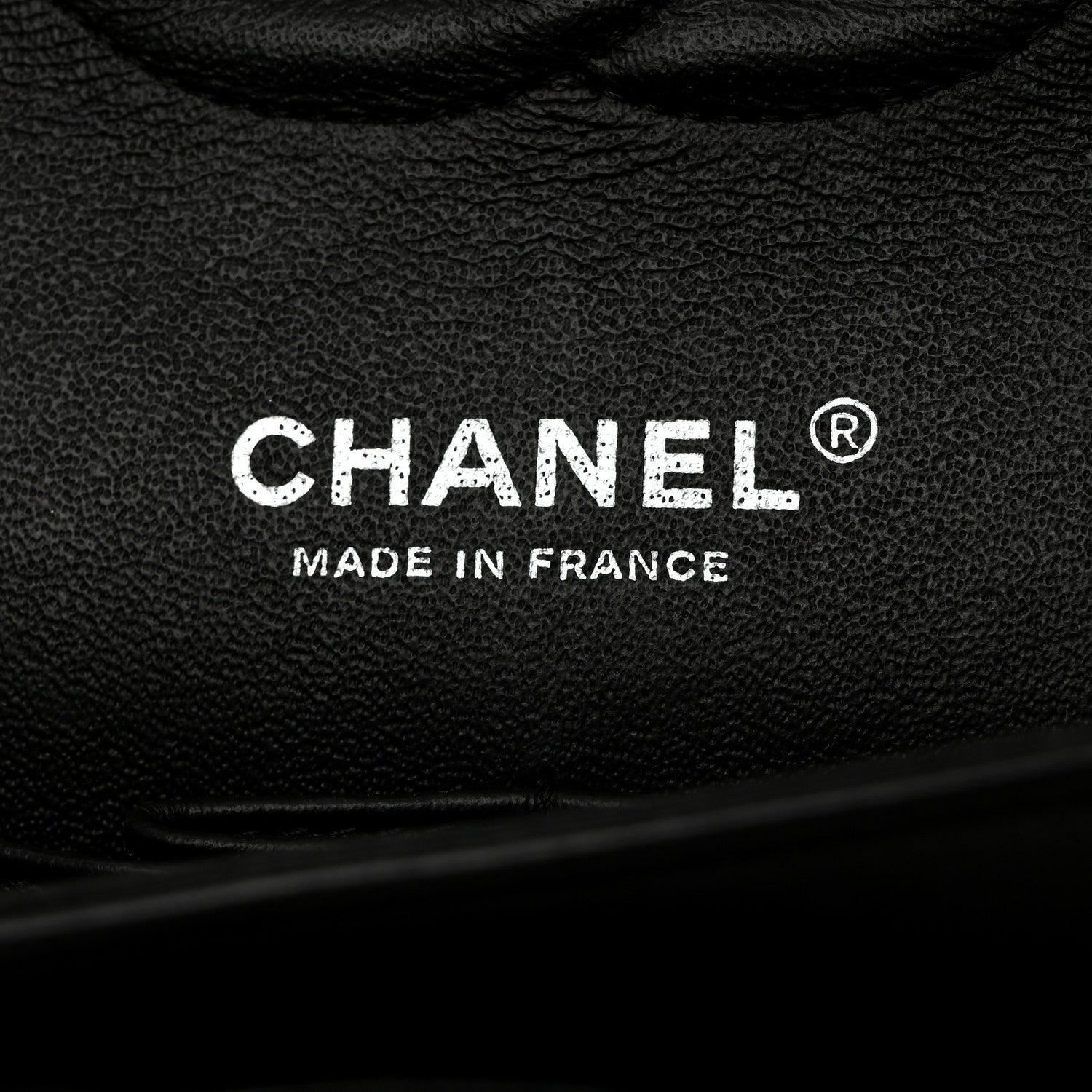 Chanel Lambskin Chevron Quilted Medium Double Flap Black 6 of 10