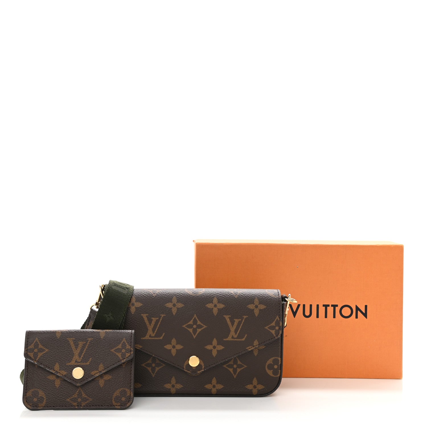 Louis Vuitton Monogram Felicie Strap & Go Kaki 11 of 11