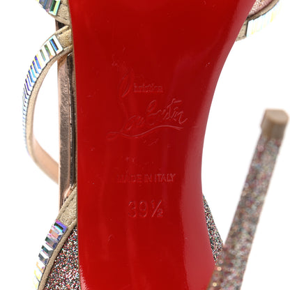 Christian Louboutin Mini Glitter Rete Tulle Chiara Diams 100 Pump 39.5 Version Multicolor 7 of 8