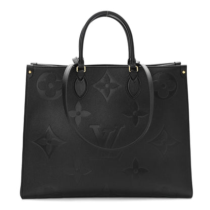 Louis Vuitton Empreinte Monogram Giant Onthego GM Black 1 of 10