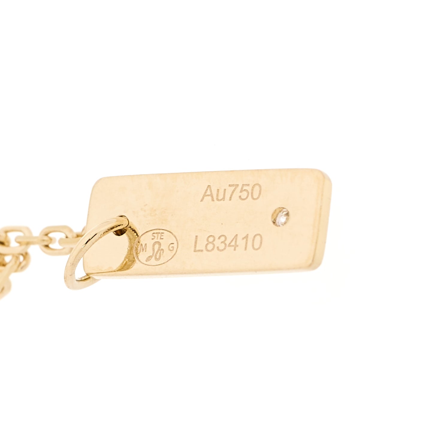 18K Yellow Gold Diamond Move Uno Pave Bracelet