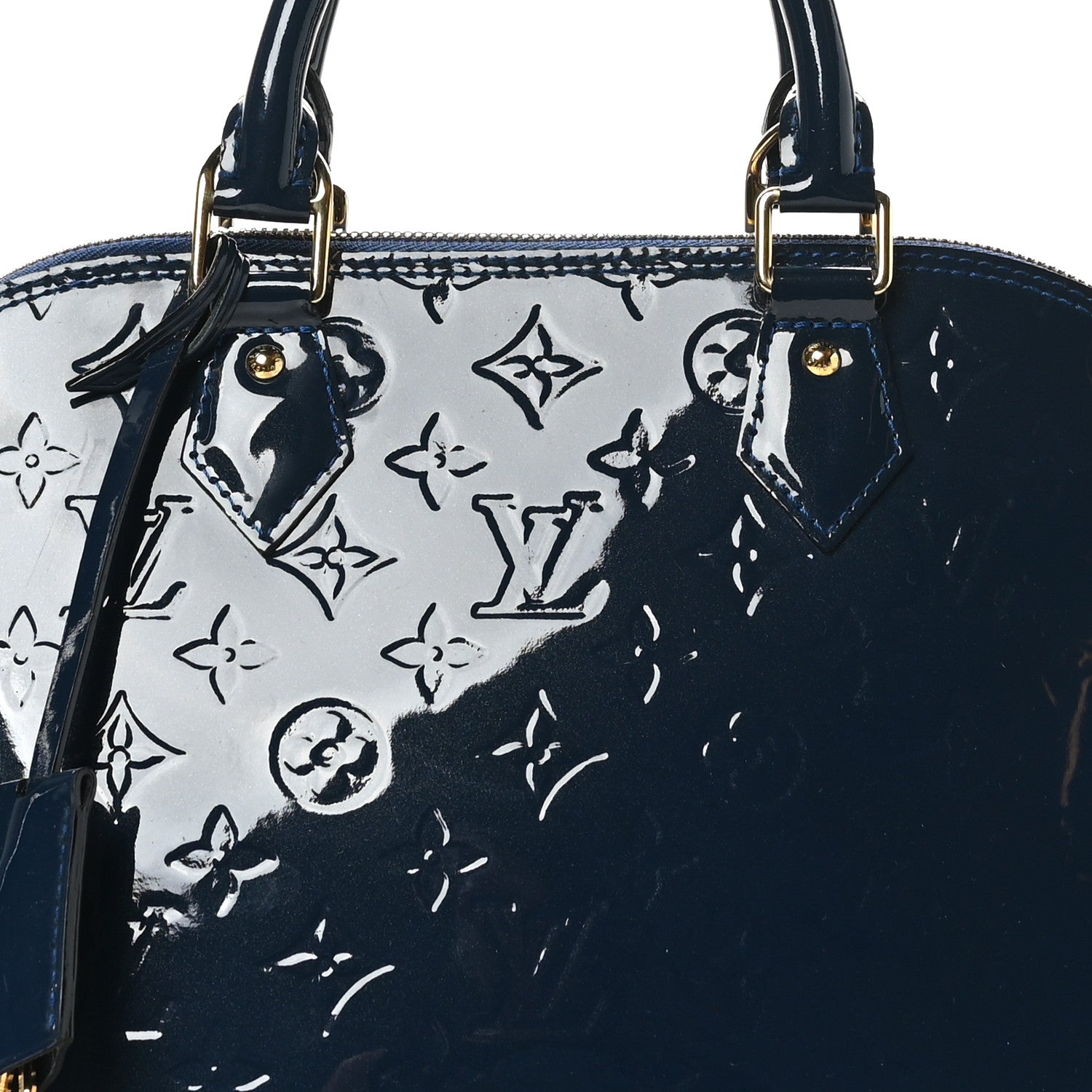 Louis Vuitton Vernis Alma PM Blue Infini 7 of 9