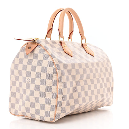 Louis Vuitton Damier Azur Speedy 30 3 of 9