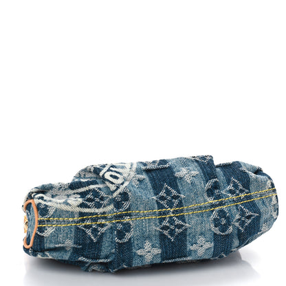 Louis Vuitton Denim Raye Trousse Cosmetic Pouch 4 of 8
