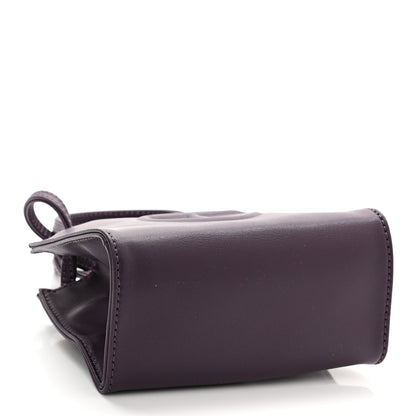 Telfar Vegan Leather Small Shopping Bag Eggplant 4 of 10