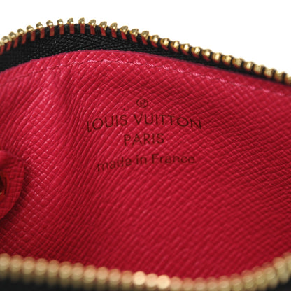Louis Vuitton Monogram Multicolor Key Pouch Black Grenade 6 of 6