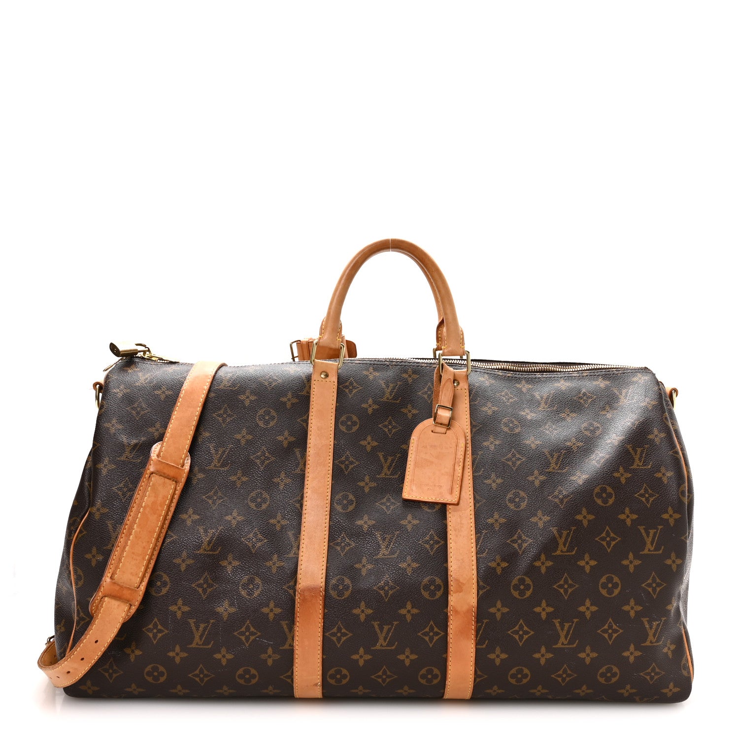 Louis Vuitton Monogram Keepall Bandouliere 55 1 of 10