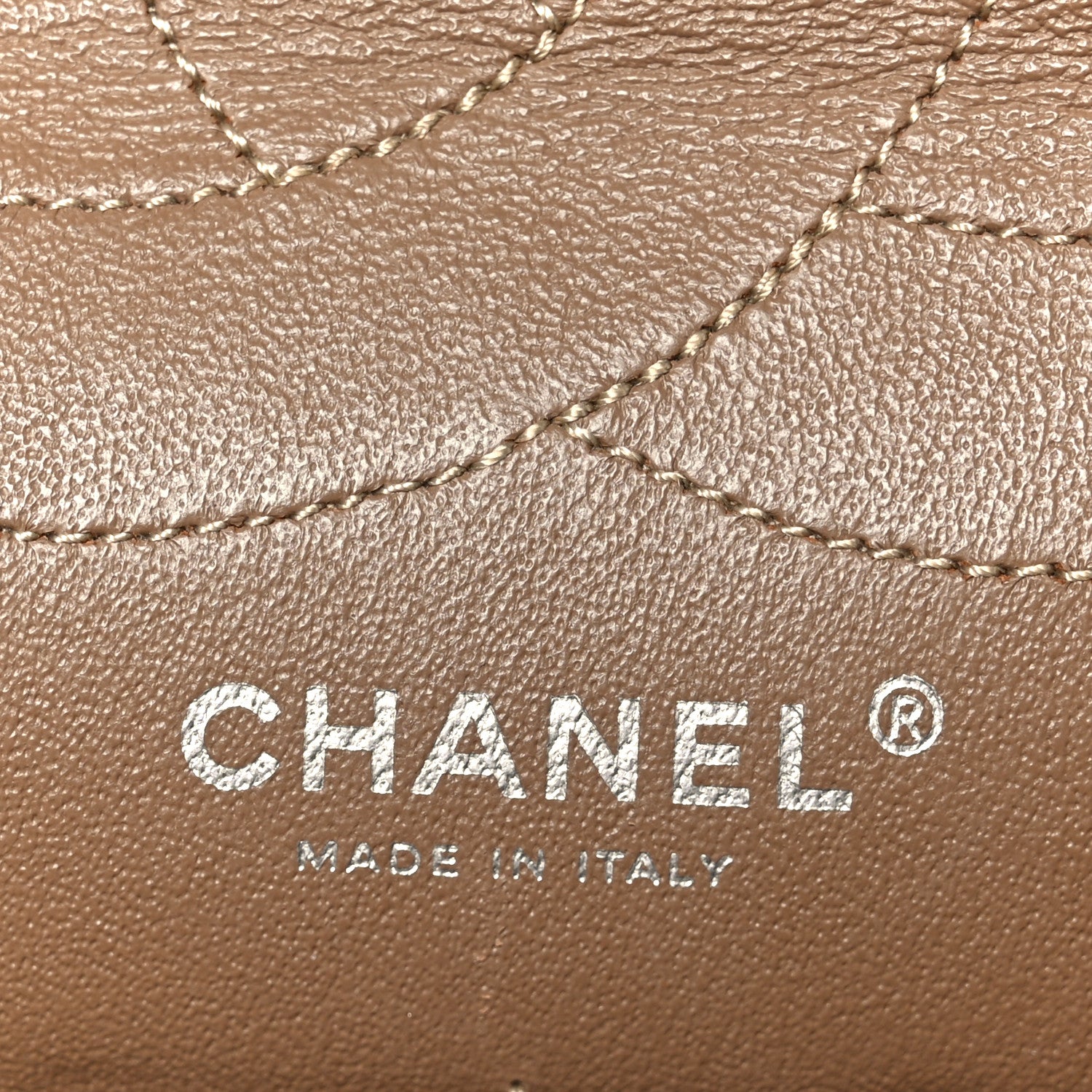 Chanel Metallic Aged Calfskin Quilted 2.55 Reissue 227 Flap Dark Gold 6 of 10