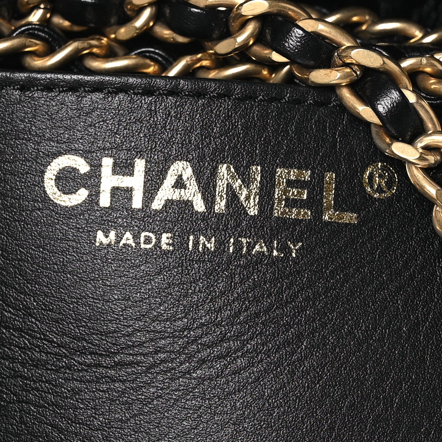 Chanel Shiny Calfskin Quilted Mini Chanel 22 Black 6 of 11