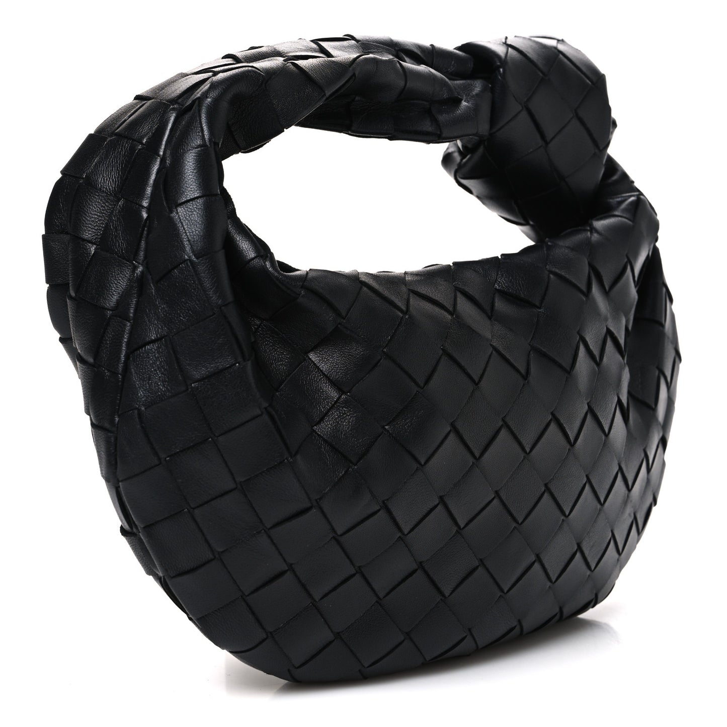 Nappa Intrecciato Mini Jodie Black