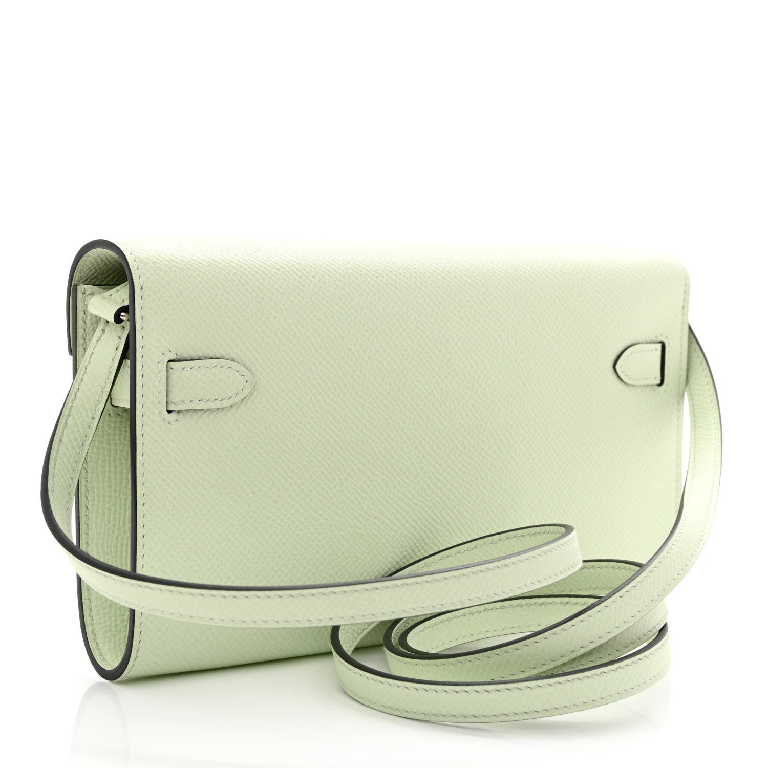 Hermes Epsom Kelly Wallet To Go Vert Fizz 3 of 11