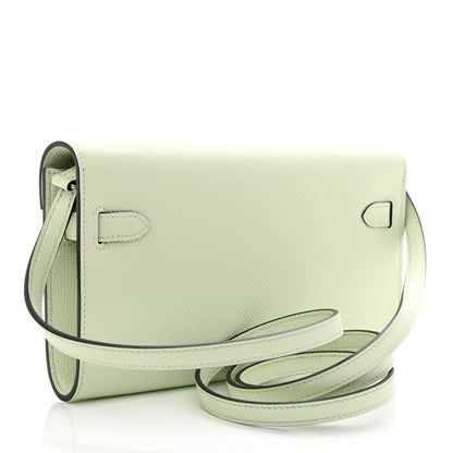 Hermes Epsom Kelly Wallet To Go Vert Fizz 3 of 11