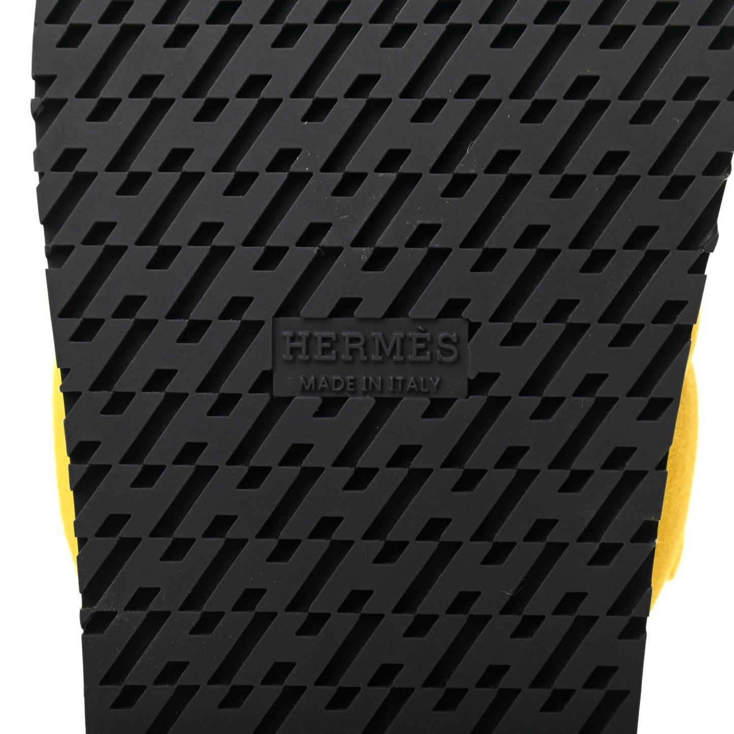 Suede Goatskin Extra Sandals 36.5 Jaune Sable